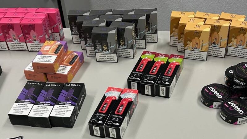 In Langenfeld: Snus und Vapes bei Kontrollaktionen eingezogen
