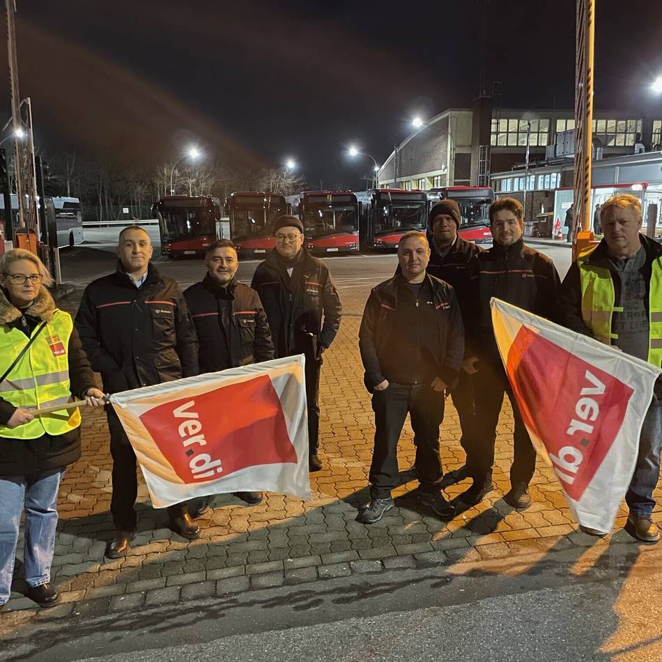 Nahverkehr in Hilden: Verdi ruft zu Warnstreik bei der Rheinbahn auf
