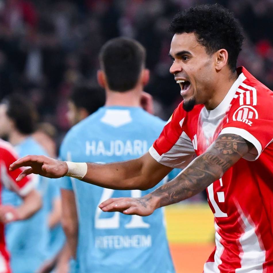 Stürmer mit Dreierpack gegen Hoffenheim: „War der Schlüsselspieler“ – Bayern feiern Luis Díaz