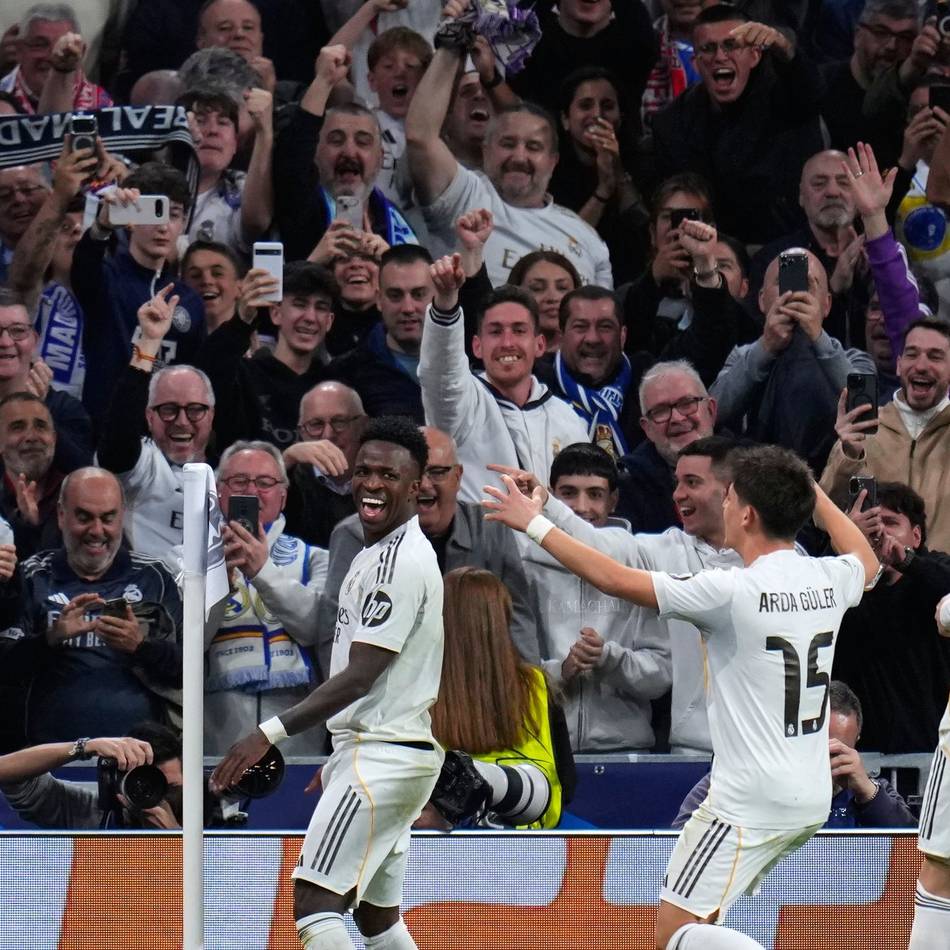 Play-offs der Champions League: Vinicius Junior entscheidet für Real gegen Benfica, auch PSG und Gala weiter