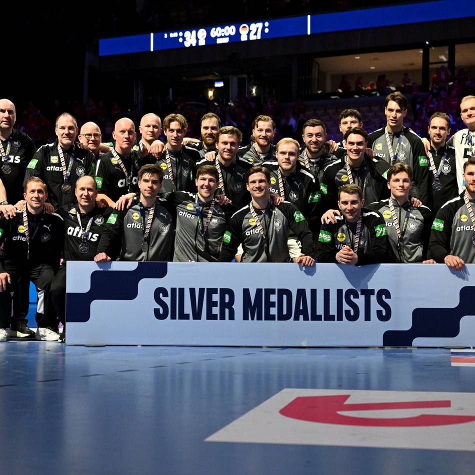 Dänemark im EM-Finale zu stark: Enttäuschte Handballer sind stolz auf Silber