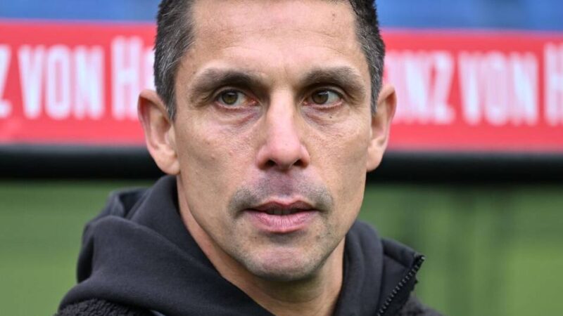 Fünf Niederlagen in Folge: Holstein Kiel trennt sich von Trainer Rapp