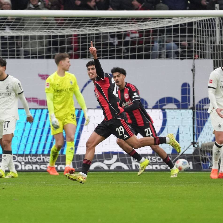 Offensiv zu harmlos: 0:3 – Borussia verliert klar in Frankfurt