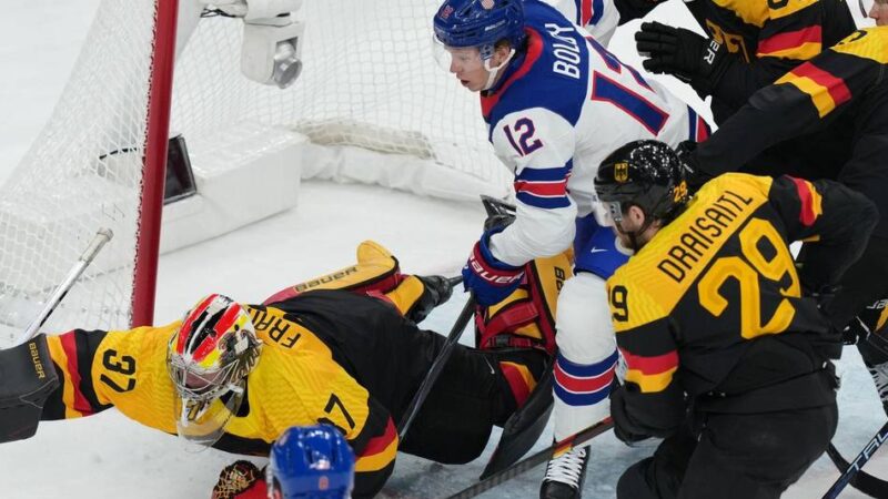 Im letzten Gruppenspiel: DEB-Auswahl kassiert Klatsche gegen die USA – und darf sich trotzdem freuen