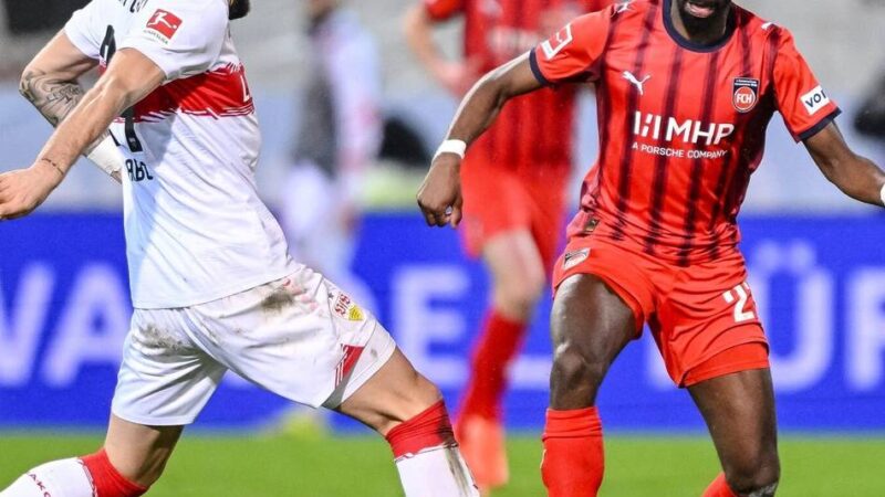 Stuttgart stolpert in Heidenheim: Sechs Tore im wilden Schwabenduell – aber kein Sieger