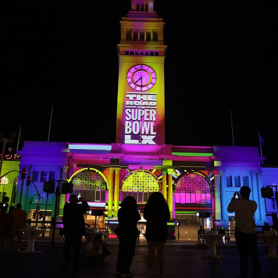 Seahawks gegen Patriots im NFL-Finale: San Francisco feiert vor dem Super Bowl die Vielfalt