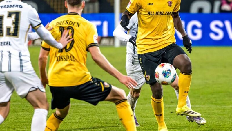 Enges Aufstiegsrennen: Elversberg schlägt Dresden und springt vorerst an Schalke vorbei