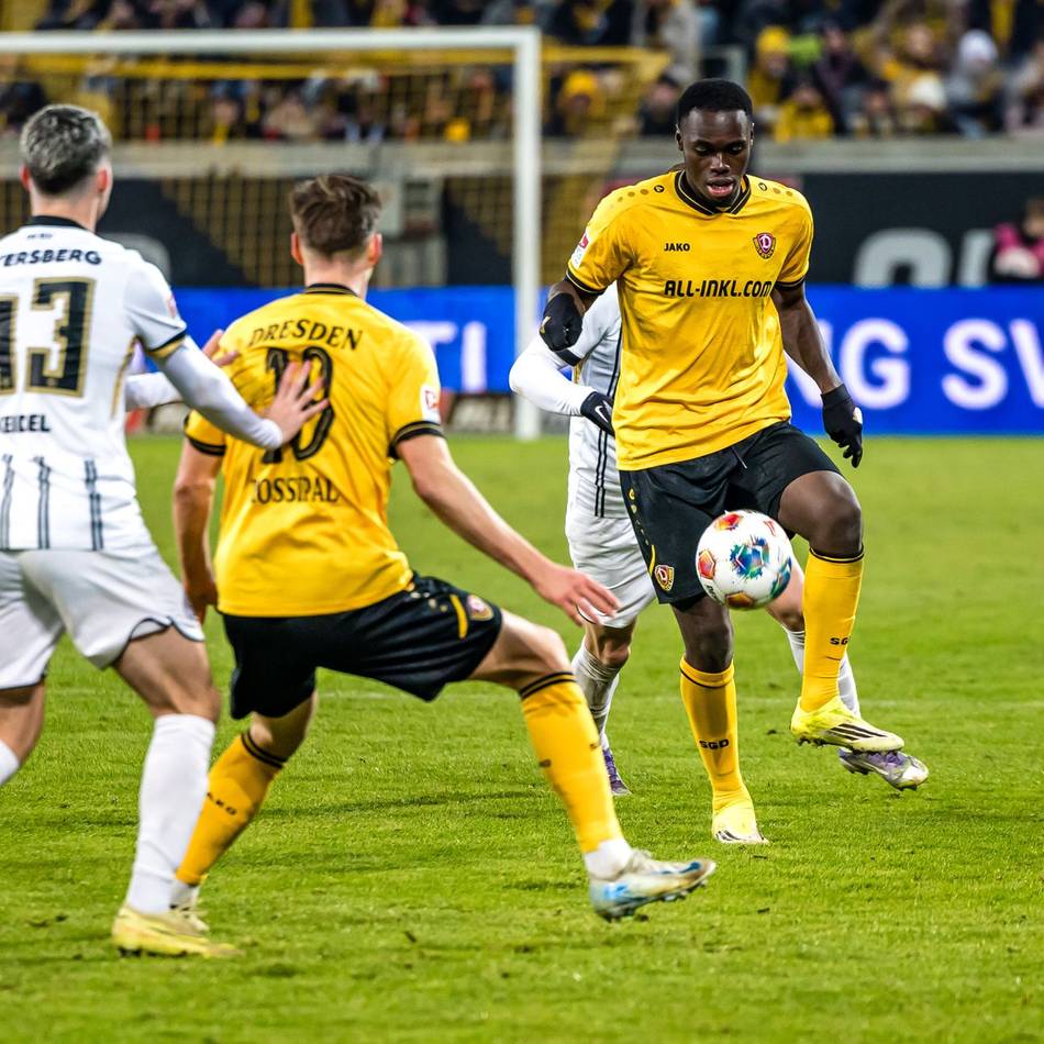 Enges Aufstiegsrennen: Elversberg schlägt Dresden und springt vorerst an Schalke vorbei