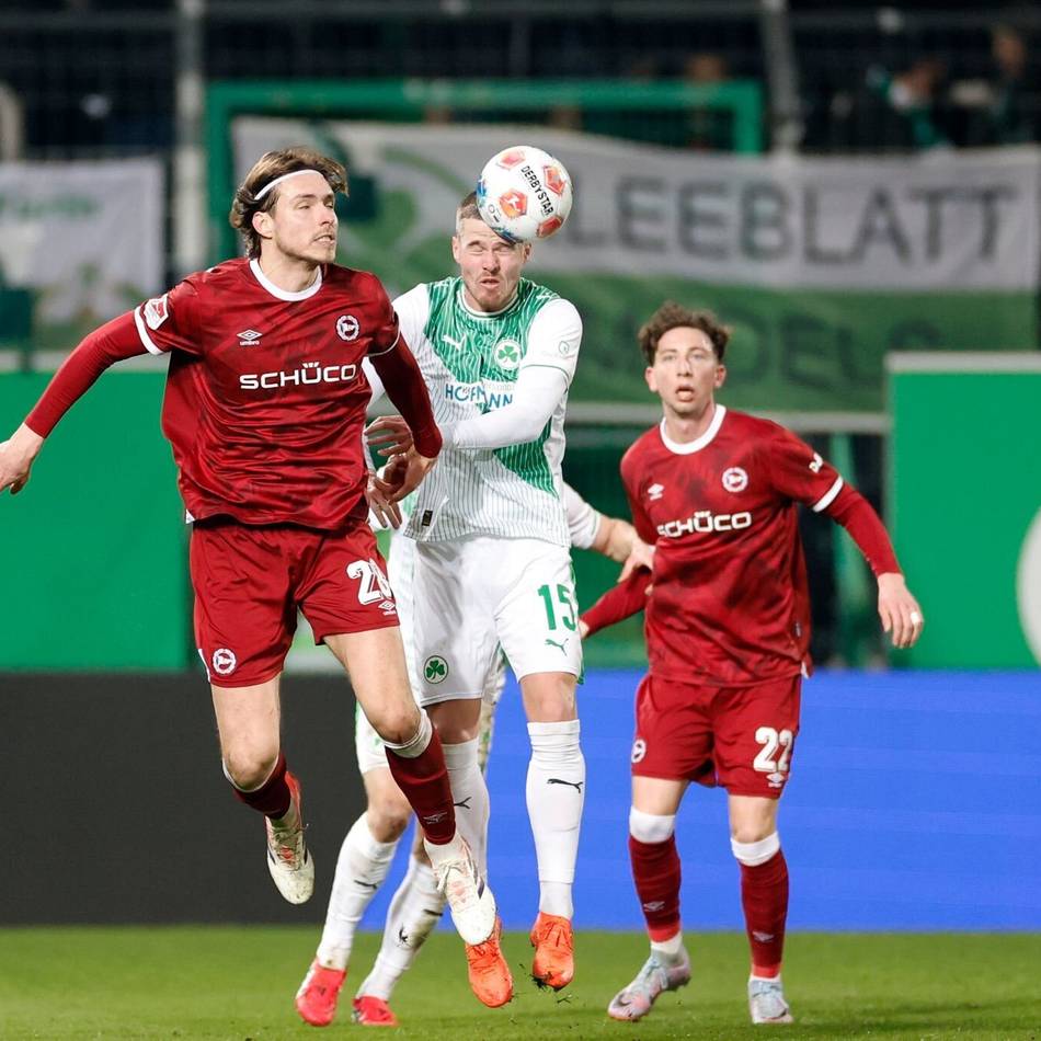 2. Bundesliga: Fürther Lebenszeichen gegen Bielefeld – Nürnberg verpasst dritten Auswärtssieg