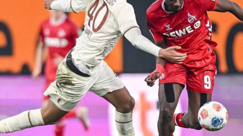 Fußball am Freitagabend: Köln verliert in Augsburg – Darmstadt patzt in Dresden