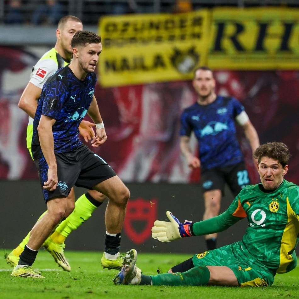 Rückstand auf die Bayern wächst wieder: BVB antwortet spät auf doppelten Baumgartner in Leipzig