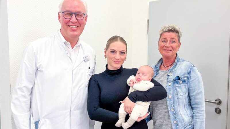 Besondere Geburt am Krankenhaus Bethanien in Moers: „Ein Zufall, den es nur einmal im Leben gibt“