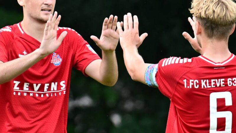 Abstiegskampf spitzt sich zu: Was der 1. FC Kleve jetzt unbedingt besser machen muss