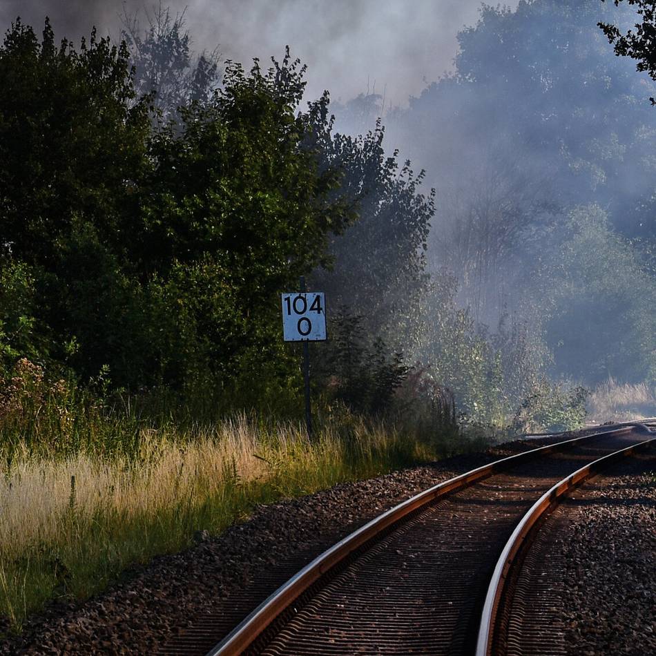 Viel zu gefährlich: Junge fotografiert mitten auf Gleisen vom Niersexpress – Polizei greift ein