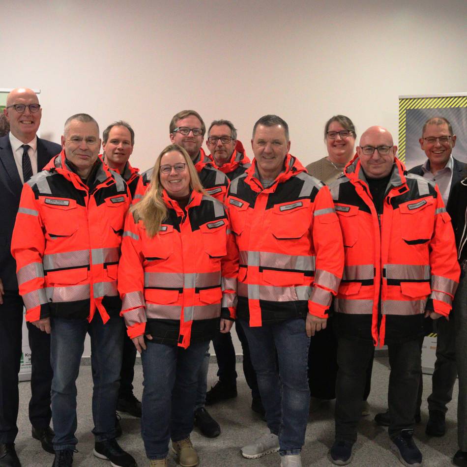 Spezielle Kräfte für Großeinsatzlagen: Kreis Kleve steuert jetzt das PSU-Team für Einsatzkräfte