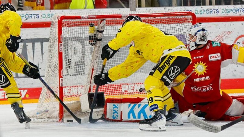 5:1-Sieg in Düsseldorf: Vier Tore in 143 Sekunden – die furiose Schlussphase gegen die DEG im Video