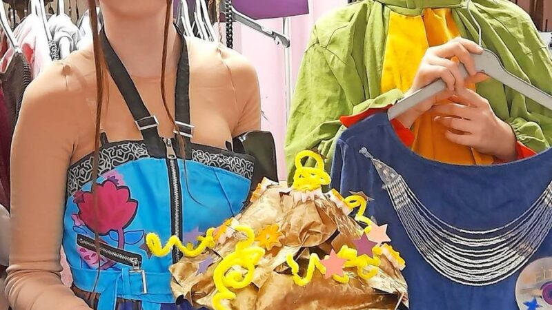 Eine tolle Idee hatte das Team vom Kinderrechte-Frühstück: Für Karneval wurden jetzt tolle Kostüme entworfen und gestalt: Fantasie waren keine Grenzen gesetzt