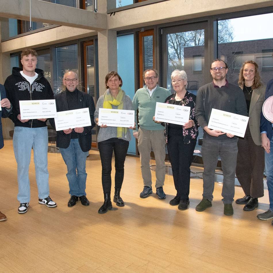 Stadtverwaltung Goch: Mitarbeiter spenden Cents für guten Zweck