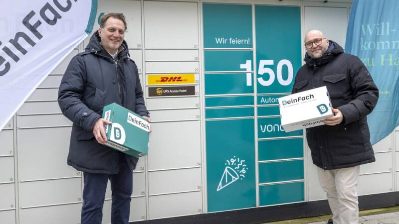 In Langenfeld: Neuer Paketautomat in der Von-Etzbach-Straße in Immigrath