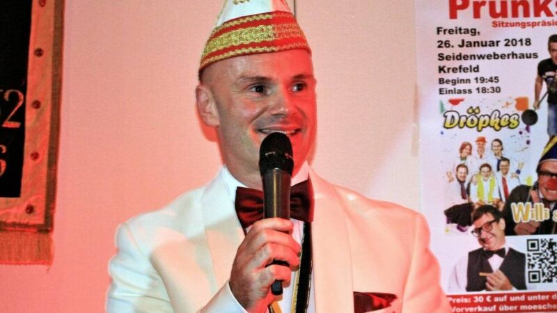 Karneval in Krefeld 2026: Initiative „Ruhe im Saal“ will Vereine mit Siegel auszeichen