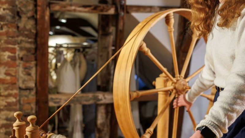 Textilmuseum Cromford: Wie die Spinntechnik nach Ratingen kam