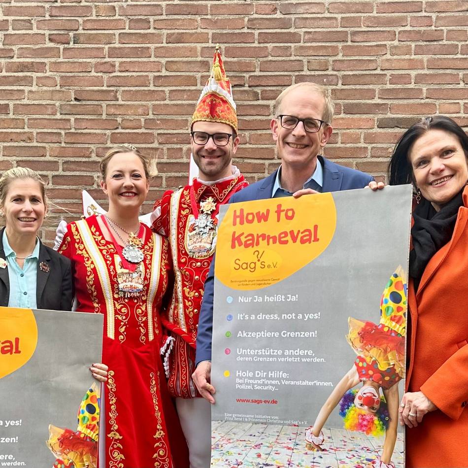 Beratungsstelle Sag’s: „How to Karneval“-Kampagne in Langenfeld und Monheim