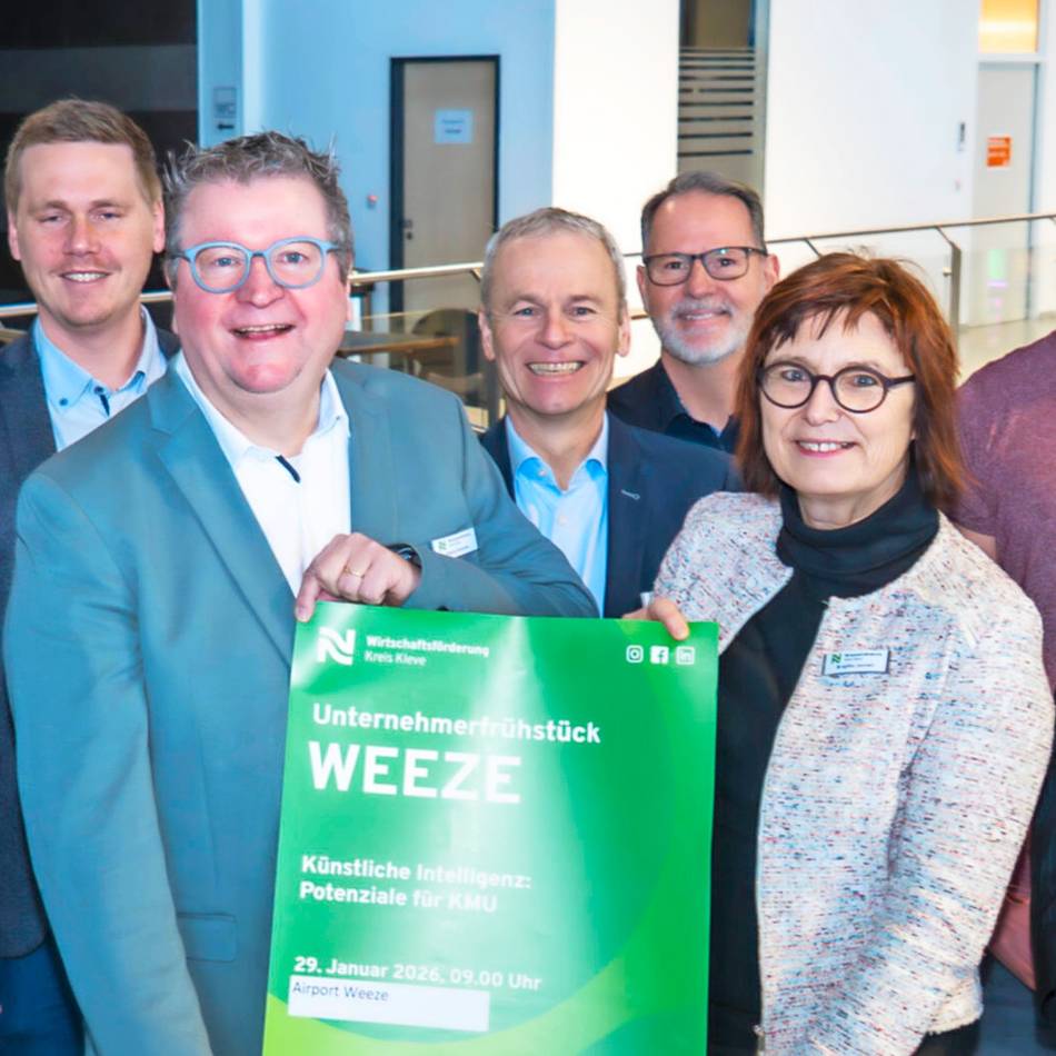 Unternehmerfrühstück in Weeze: Weeze kündigt Netzwerktreffen Wirtschaft an