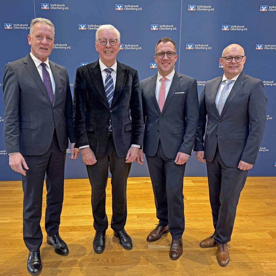 Volksbank Oberberg legt Geschäftszahlen für 2025 vor: „Vier Jahre Rezession bleiben im Mittelstand nicht ohne Wirkung“
