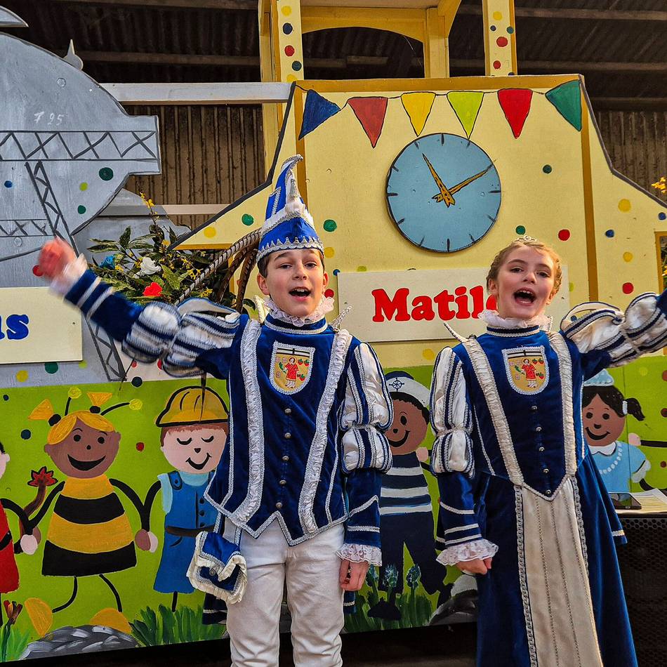 Karneval in Meerbusch: Kinderprinzenpaar gibt Startschuss für die Session