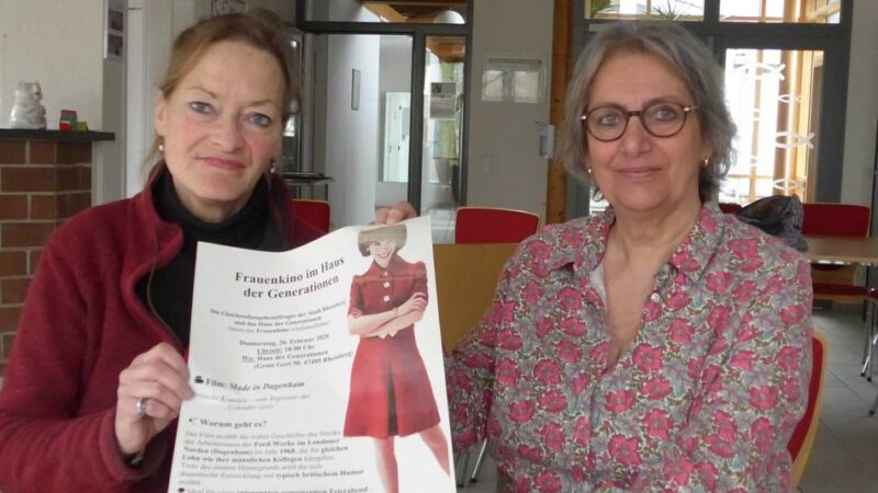 Kinoabend, Lesung und Musik in Rheinberg: Vier Events von Frauen für Frauen