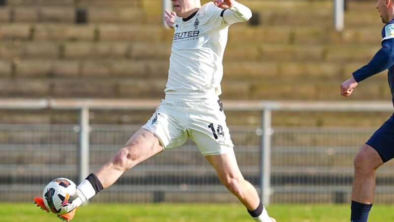 „Wenig Limits“: Yannick Michaelis ist der Dauerbrenner in Gladbachs U23