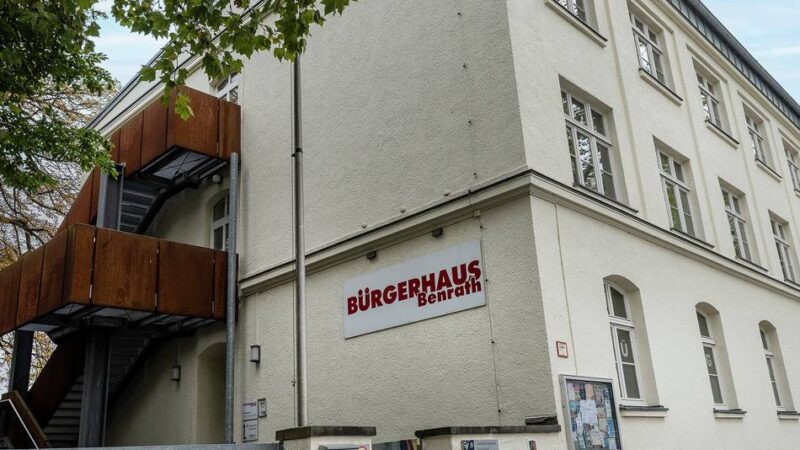 In Düsseldorf-Benrath: Online-Petition für Erhalt des Bürgerhaus-Cafés gestartet