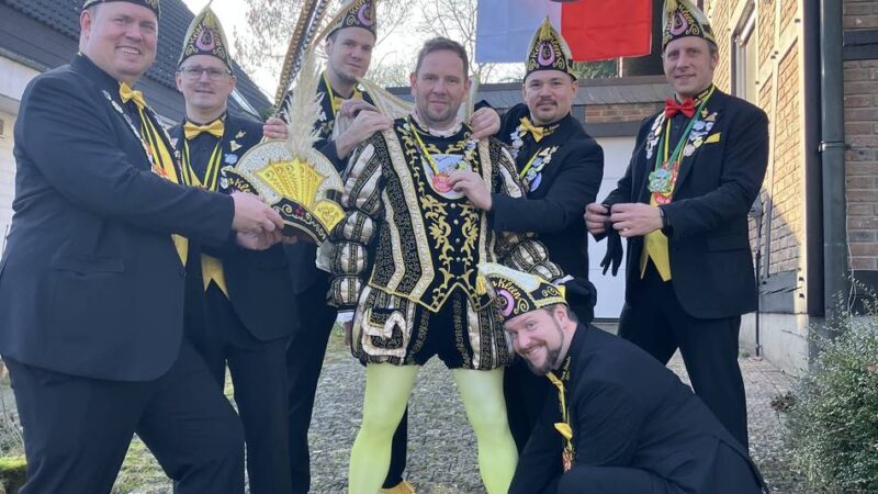 Jeck in Meerbusch: Prinz Stevies Herz schlägt für den Nierster Karneval