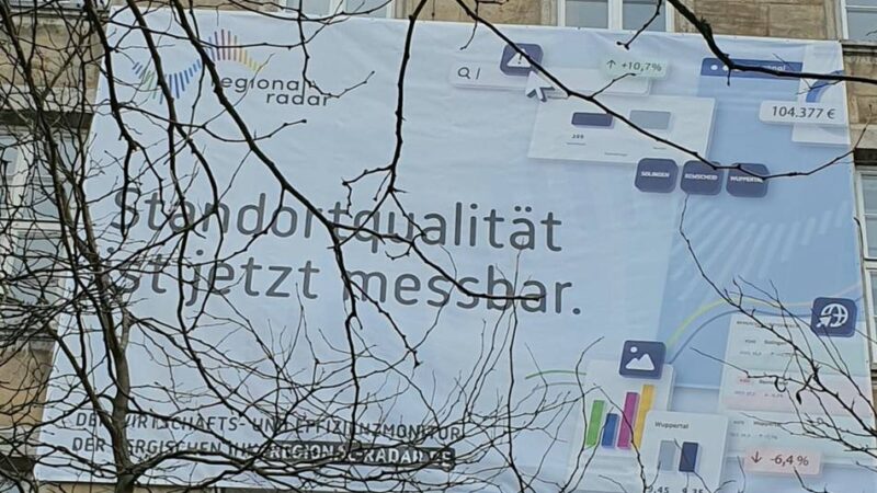 Bergische IHK stellt „Regional Radar“ vor: „Standortqualität ist jetzt messbar“