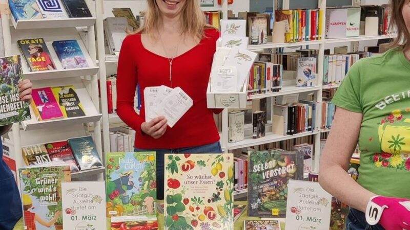 Stadtbücherei Wermelskirchen: Saatgut-Projekt startet ins neue Jahr