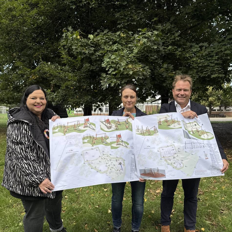 Baustart in Frixheim: Wo der größte Spielplatz der Gemeinde entsteht