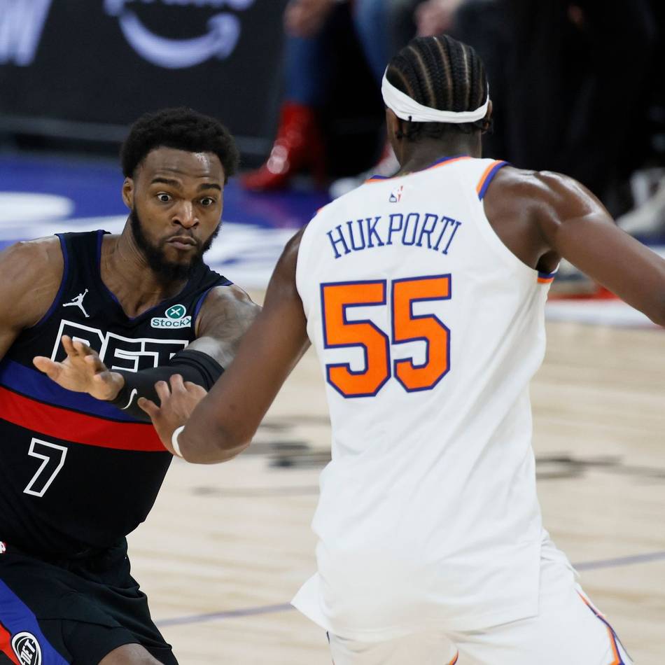 Deutliche Pleite: Knicks-Siegesserie gerissen – Hukporti verliert Spitzenspiel in Detroit