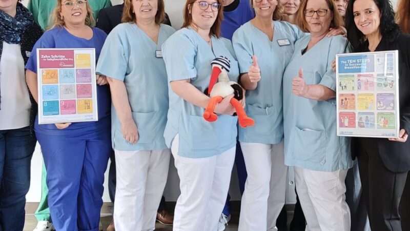 Auszeichnung für Viersener Krankenhaus: AKH Viersen ist nun babyfreundlich