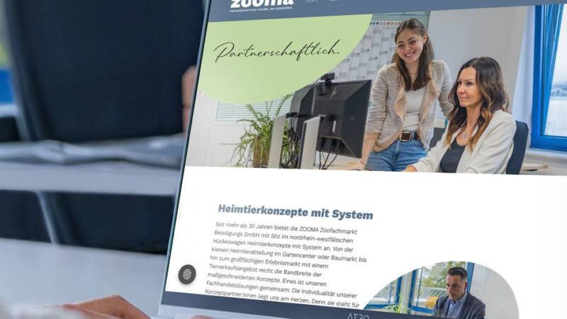 Hückeswagener Zoofachmarkt Beteiligungs GmbH: Wiehagener Zooma schärft Profil ihres Online-Auftritts