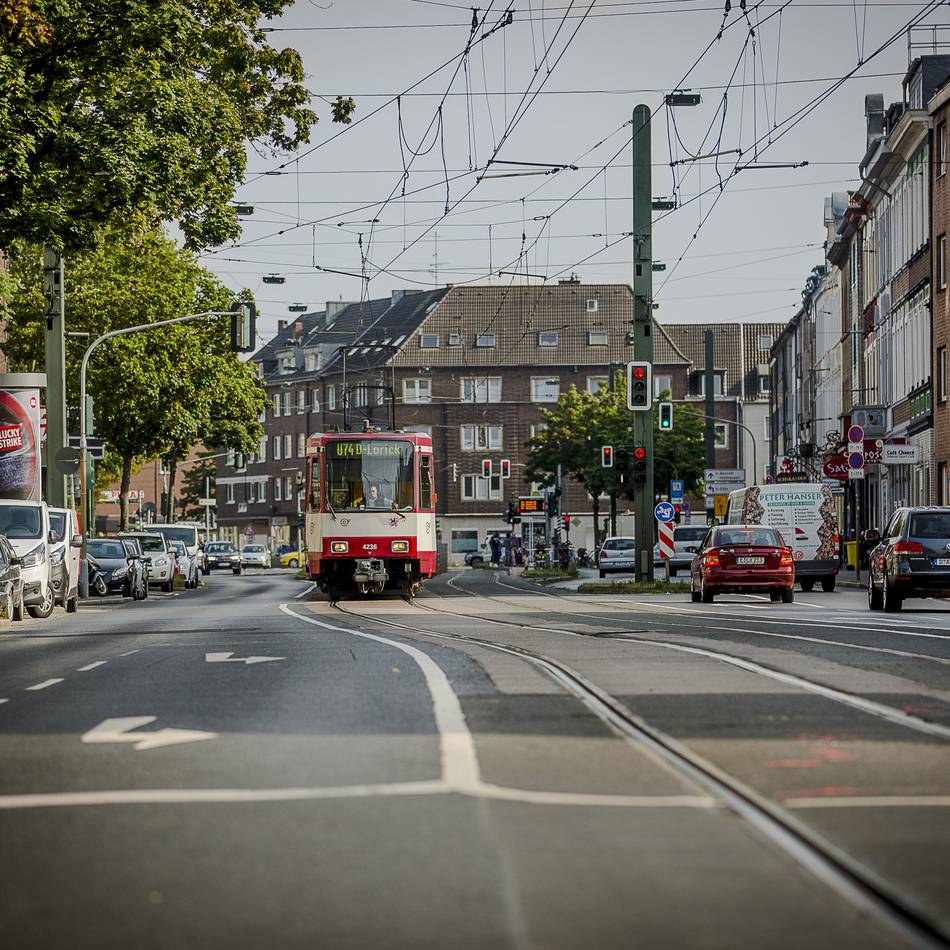 Verkehr in Düsseldorf: Stadt sieht keine Notwendigkeit für Tempo 30 am Werstener Kreuz