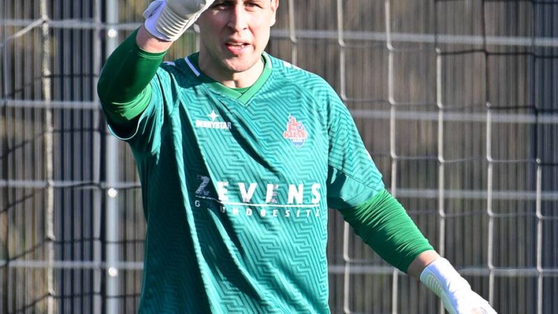 Schweres Spiel beim VfB Hilden: Der 1. FC Kleve muss nicht lange auf Stammkeeper Ahmet Taner verzichten