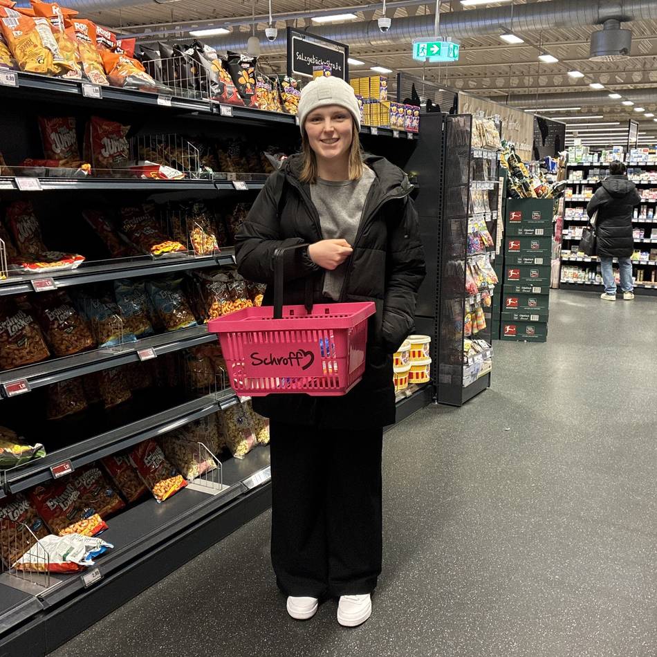 Dating-Trend in Kleve angekommen: Mit pinken Einkaufskörben auf Partnersuche