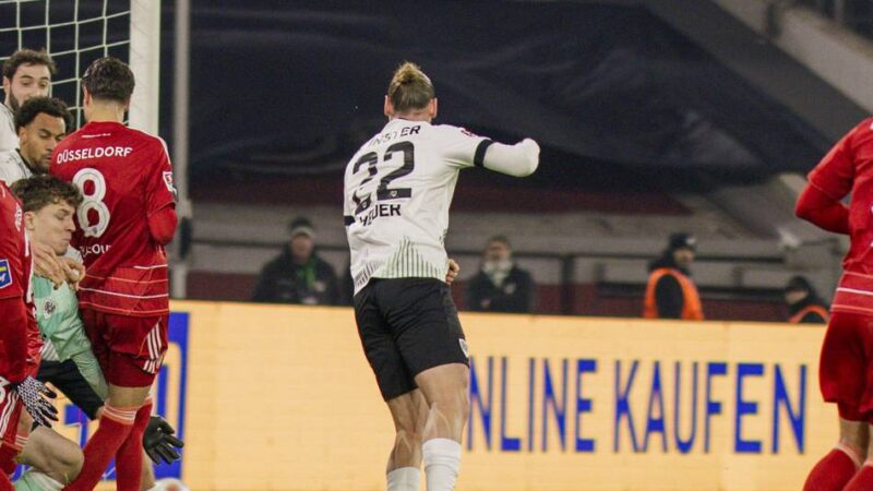 Missverständnis kostet Fortuna die Führung: „Geht voll auf meine Kappe“ – Muslija gesteht Fehler vor indirektem Freistoß