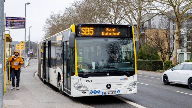 Westverkehr zieht Bilanz: Schnellbuslinien verzeichnen Fahrgastplus im Kreis Heinsberg