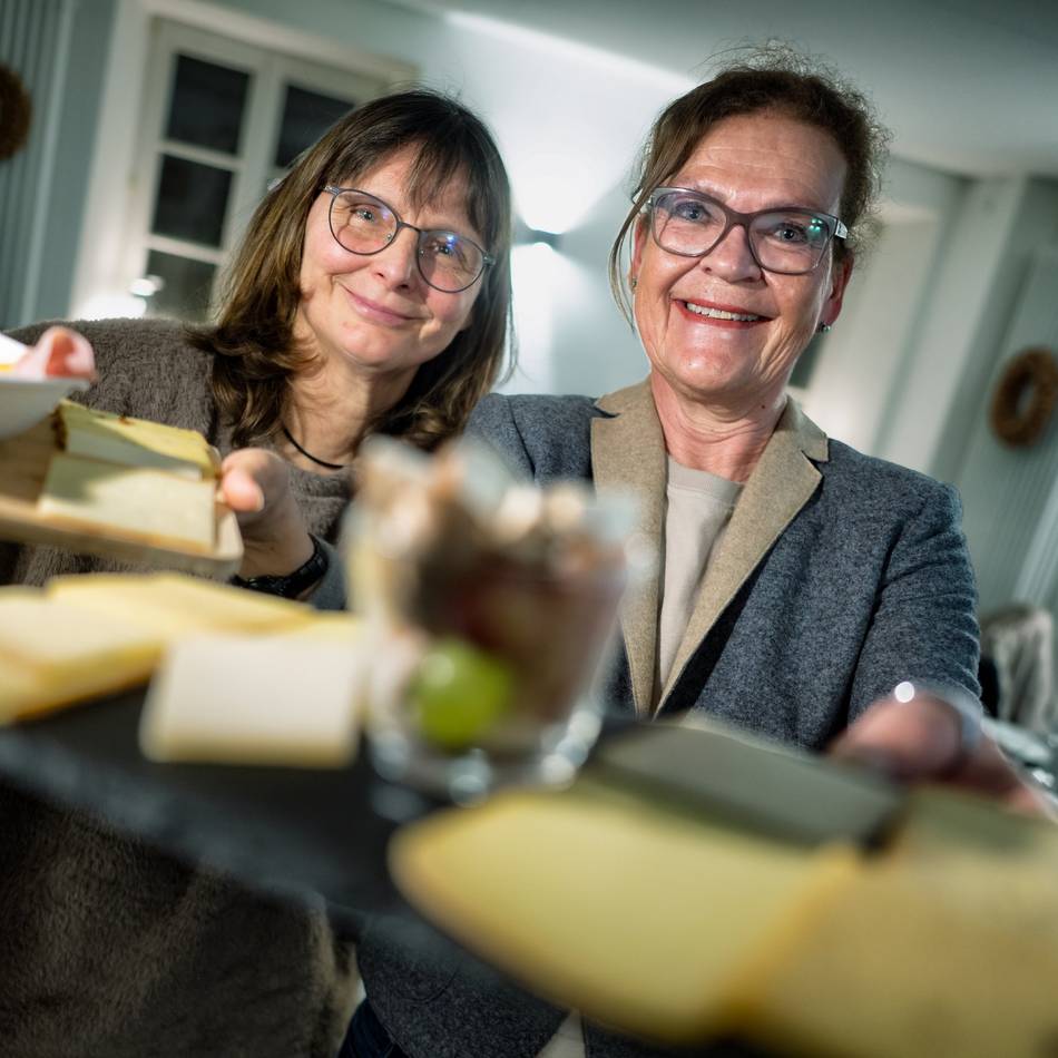 Haus Graven in Langenfeld: Käsespezialitäten genießen im Wasserburg-Café