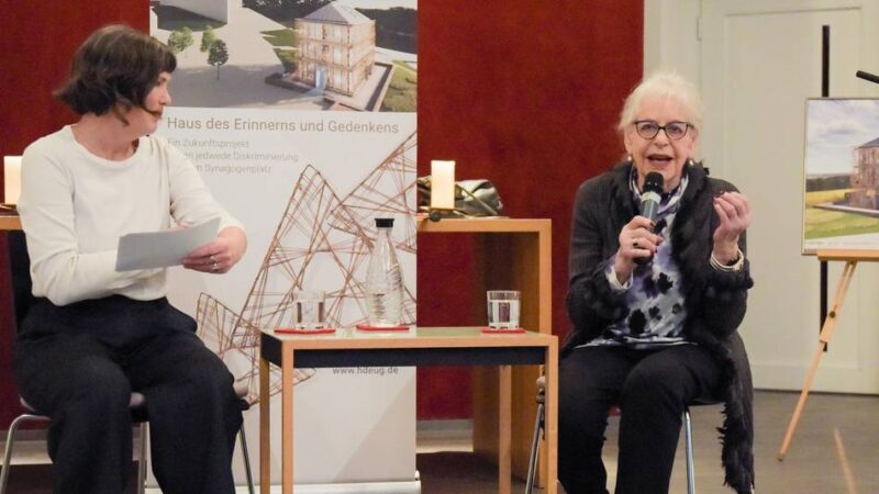 Feierstunde in Kleve: Eva Weyl übernimmt Schirmherrschaft für Haus des Erinnerns