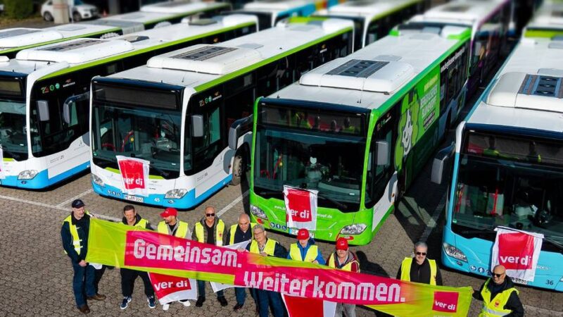 Warnstreik am Freitag und Samstag: Erneuter Stillstand bei den Bahnen der Stadt Monheim