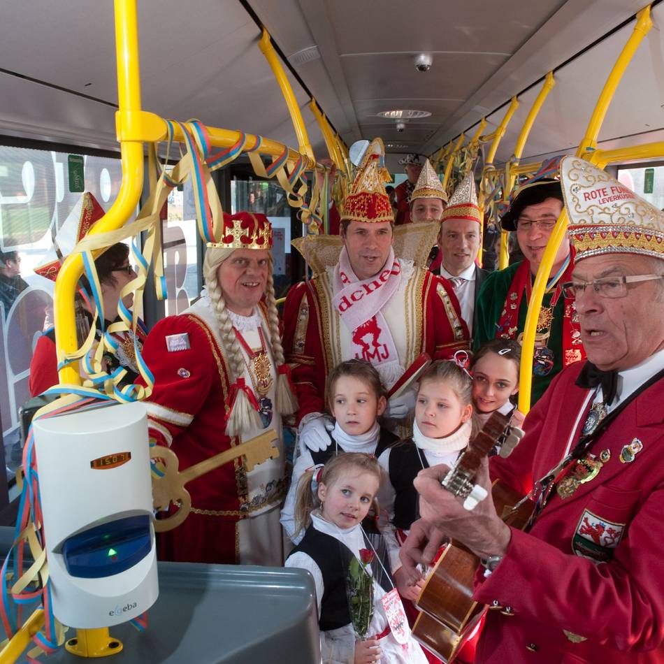 Öffentlicher Nahverkehr in Wermelskirchen: Umleitung der Buslinien während der Karnevalstage