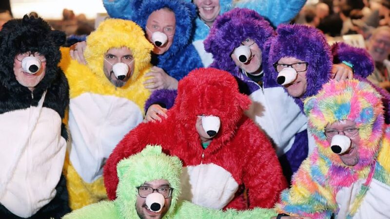 Herrensitzung in der Stadthalle: Comedians und Karnevalsschlager