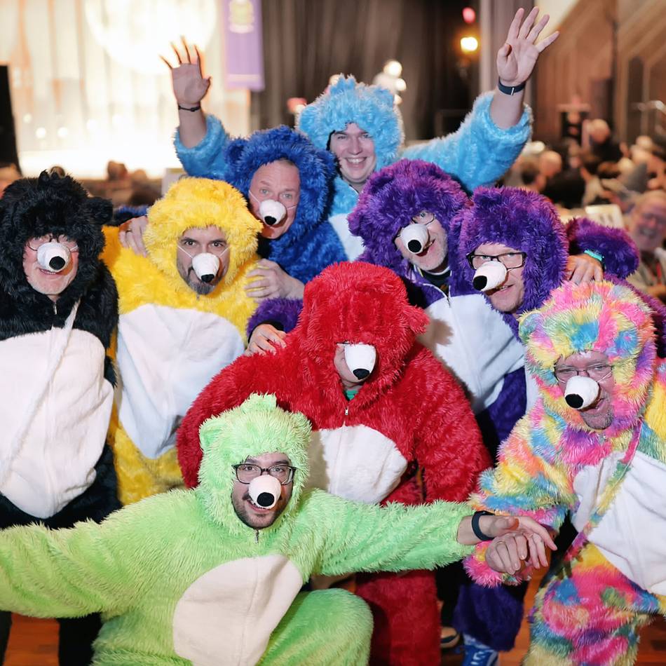 Herrensitzung in der Stadthalle: Comedians und Karnevalsschlager